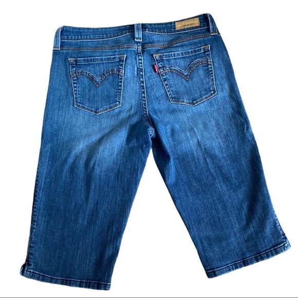 Levi 525 Jean Capris Size 8 - Picture 2 of 4